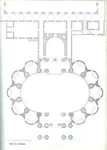 Pianta della Chiesa della SS. Annunziata